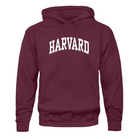 Harvard University Classic Hood Sweatshirt (Crimson)