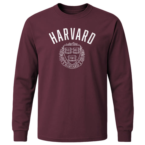 Harvard Long Sleeve T-Shirt Heritage (Crimson)