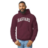 Harvard University Veritas Hooded Sweatshirt (Maroon)