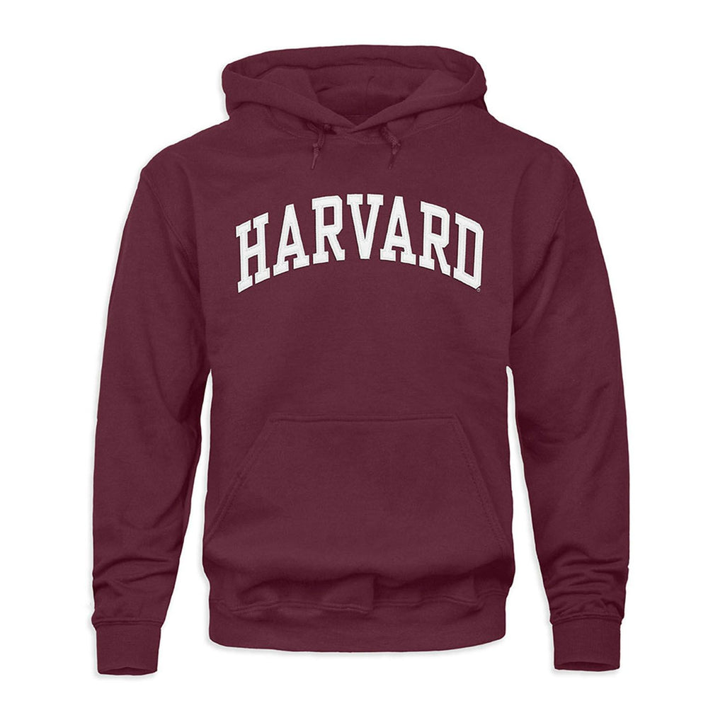 Harvard University Veritas Hooded Sweatshirt (Maroon)
