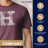 Harvard University Short-Sleeve Laude T-Shirt (Maroon)