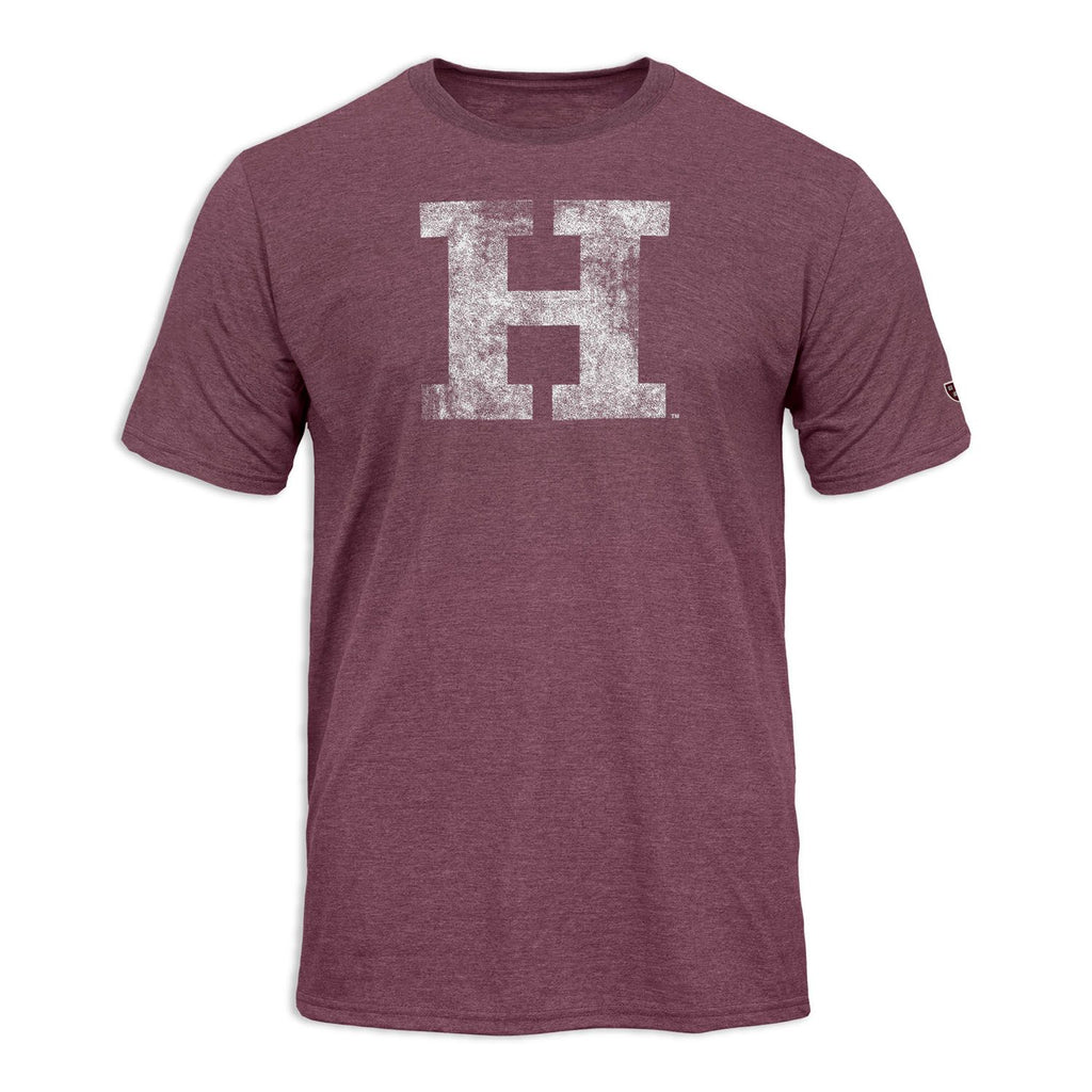 Harvard University Short-Sleeve Laude T-Shirt (Maroon)