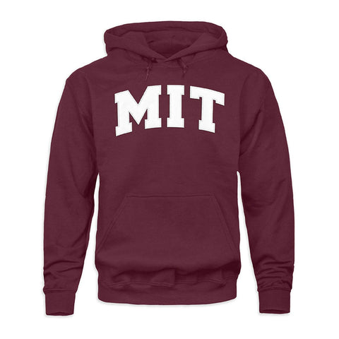 Massachusetts Institute of Technology Veritas Hooded Sweatshirt (Maroon)