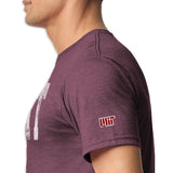 Massachusetts Institute of Technology Short-Sleeve Laude T-Shirt (Maroon)