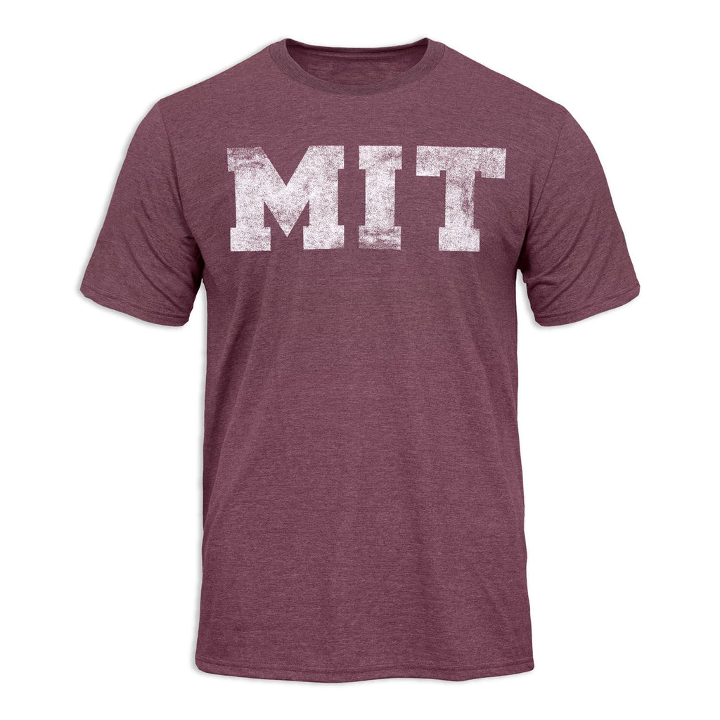 Massachusetts Institute of Technology Short-Sleeve Laude T-Shirt (Maroon)