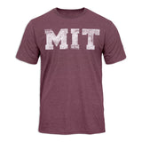 Massachusetts Institute of Technology Short-Sleeve Laude T-Shirt (Maroon)