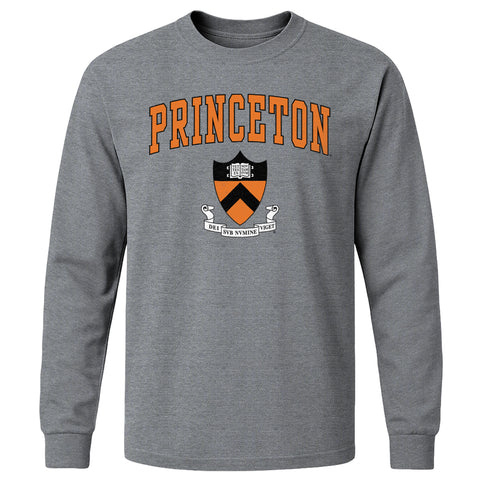 Princeton Heritage Long Sleeve T-Shirt II (Charcoal Grey)