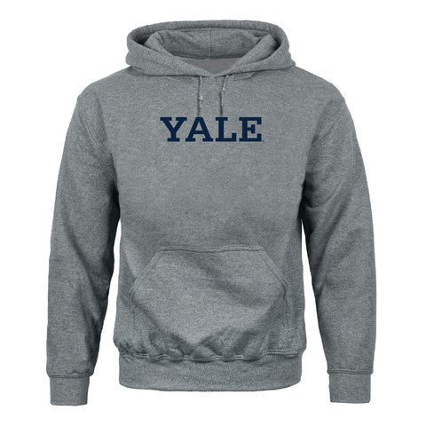 Yale University Classic Hood Sweatshirt (Grey)