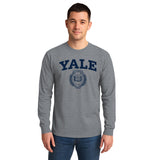 Yale Heritage Long Sleeve T-Shirt 2 (Charcoal Grey)