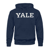 Yale University Veritas Hooded Sweatshirt (Navy)