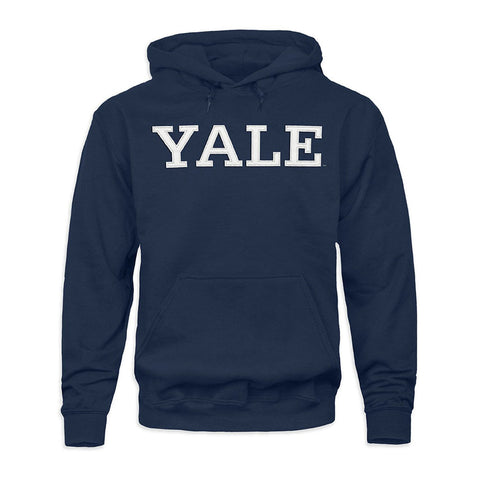 Yale University Veritas Hooded Sweatshirt (Navy)