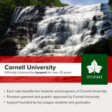 Cornell University Classic Crew Sweatshirt (Charcoal)