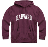 Harvard University Essential Hooded Sweatshirt (Crimson)