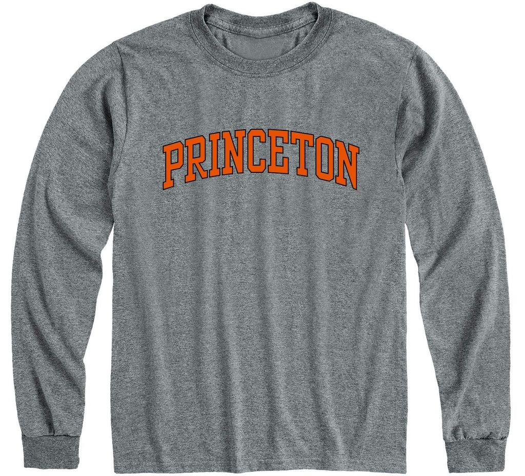 Princeton Classic Long Sleeve T-Shirt (Charcoal Grey)