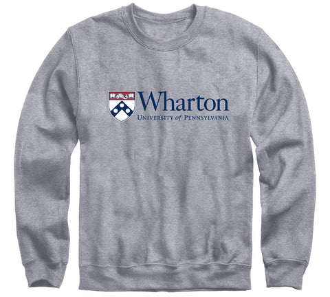 Penn Wharton Sweatshirt (Heather Grey)
