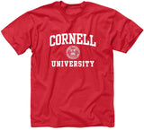 Cornell Crest T-Shirt (Red)