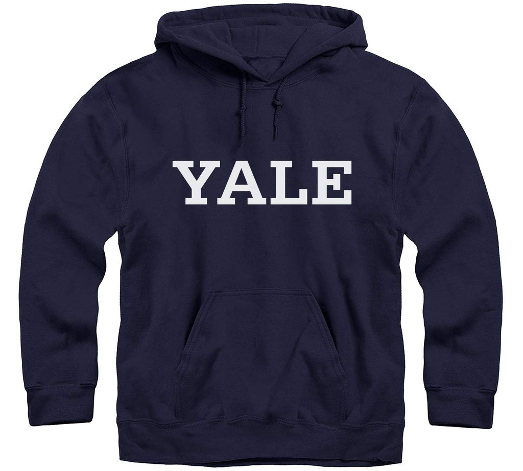 Yale Essential Hooded Sweatshirt (Navy)