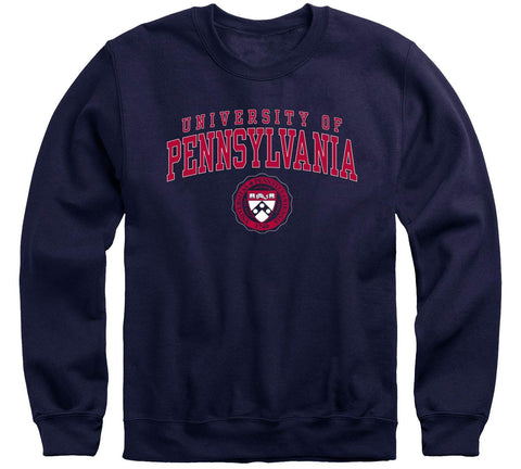 Penn Crest Sweatshirt (Navy)