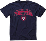 University of Pennsylvania Quakers Penn Crest T-Shirt (Navy)