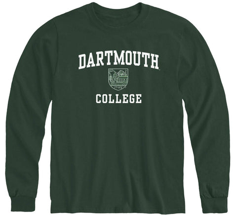 Dartmouth Crest Long Sleeve T-Shirt (Hunter)
