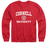 Cornell Crest Sweatshirt (Red)