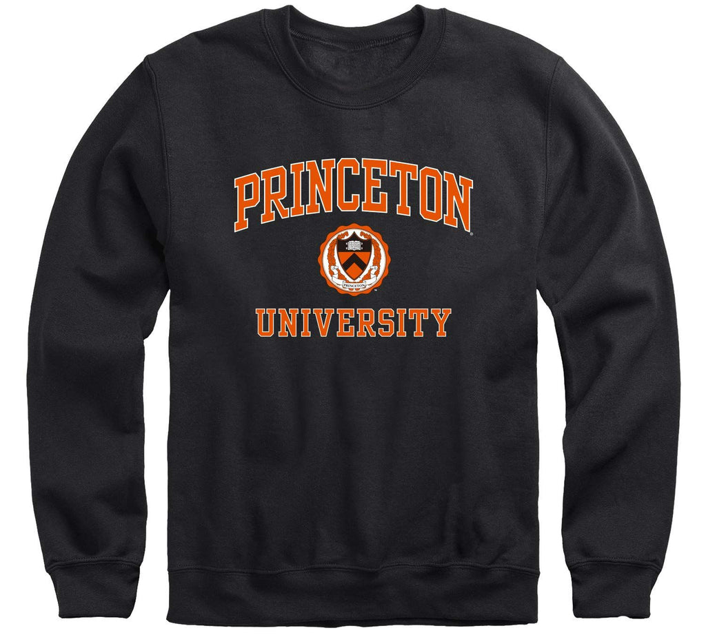 Princeton Crest Sweatshirt (Black)