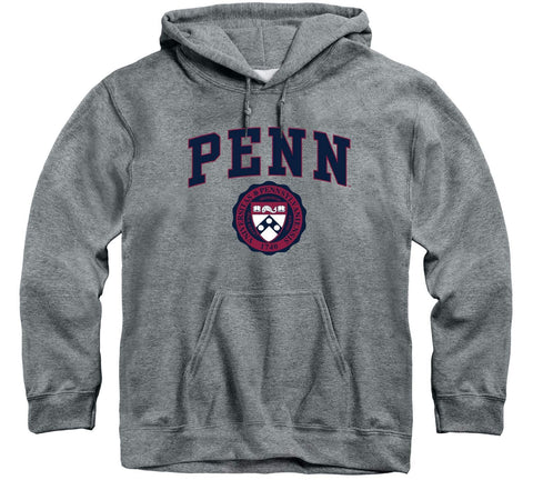 Penn Heritage Hooded Sweatshirt (Charcoal Grey)