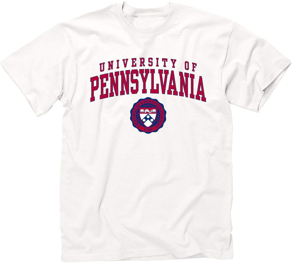 University of Pennsylvania Quakers Penn Crest T-Shirt (White)