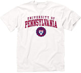 University of Pennsylvania Quakers Penn Crest T-Shirt (White)