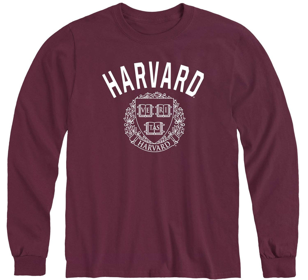 Harvard Long Sleeve T-Shirt Heritage (Crimson)