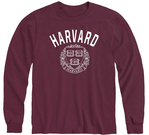 Harvard Long Sleeve T-Shirt Heritage (Crimson)