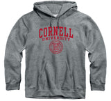 Cornell Heritage Hooded Sweatshirt (Charcoal Grey)