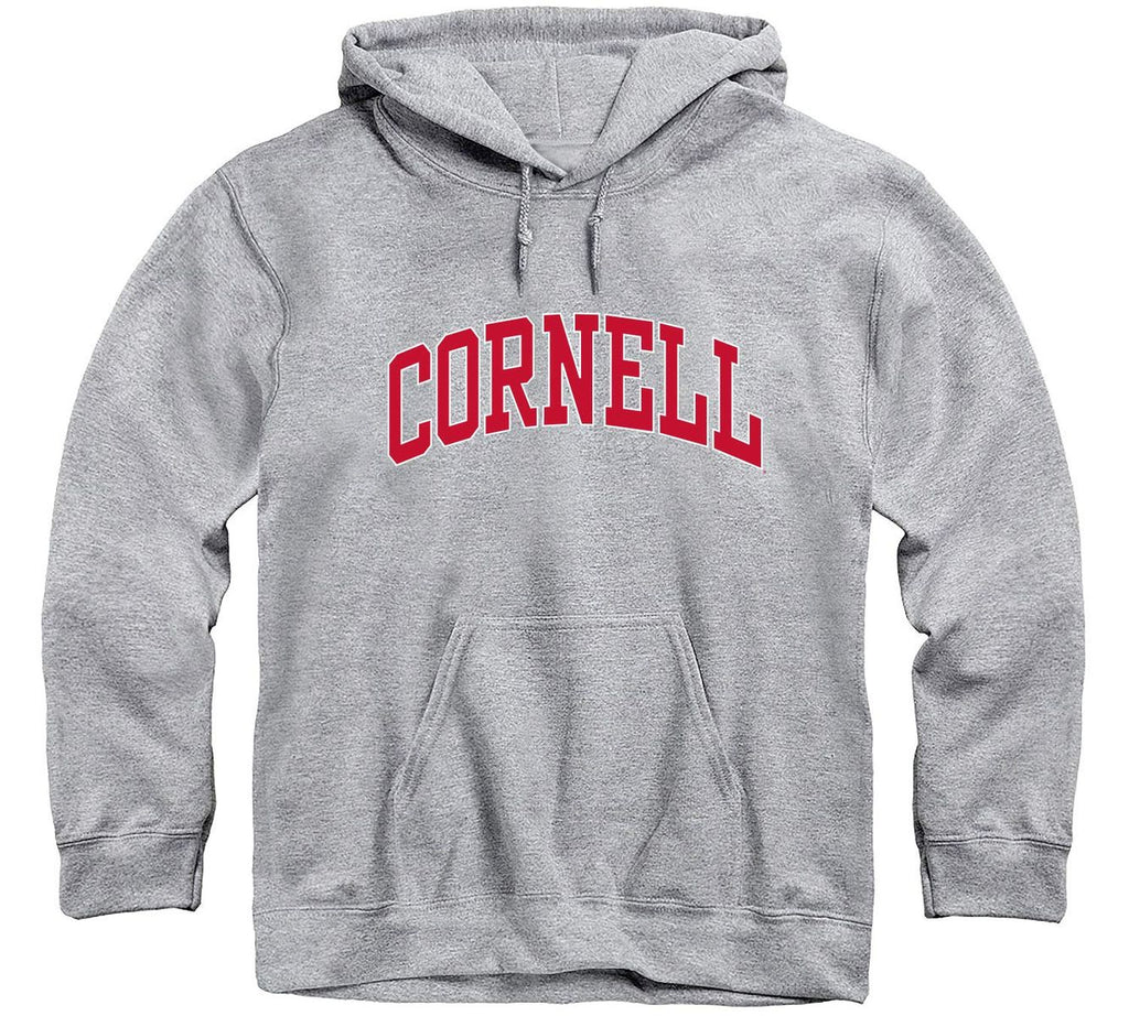 Cornell Classic Hooded Sweatshirt (Heather Grey)