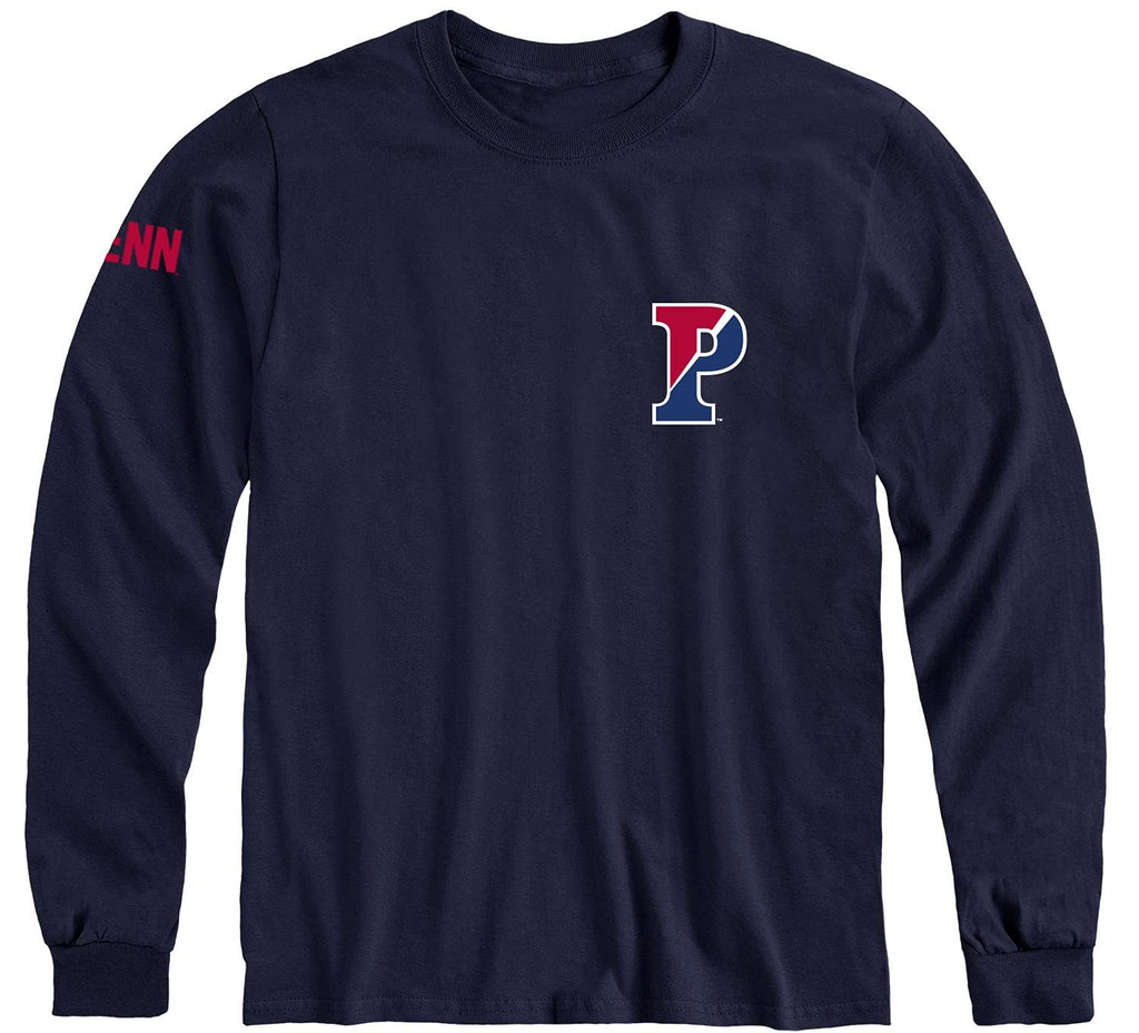 Penn Mascot Long Sleeve T-Shirt (Navy)