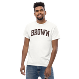 Brown Classic T-Shirt (White)