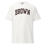 Brown Classic T-Shirt (White)