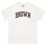 Brown Classic T-Shirt (White)