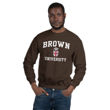 Brown Crest Sweatshirt (Brown)