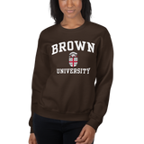 Brown Crest Sweatshirt (Brown)