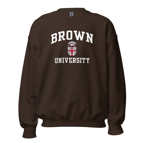 Brown Crest Sweatshirt (Brown)
