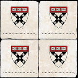 Harvard Business School 4 Coaster Set