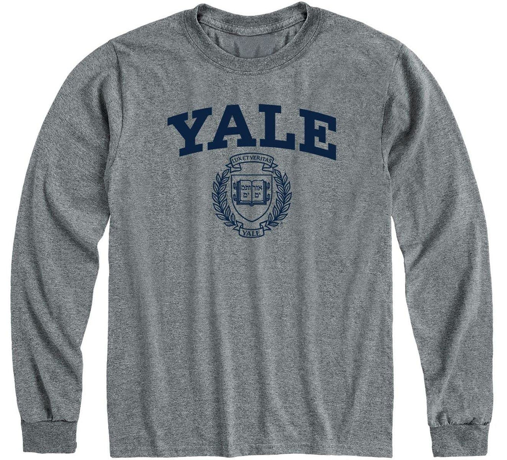 Yale Heritage Long Sleeve T-Shirt 2 (Charcoal Grey)