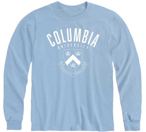 Columbia University Heritage Long Sleeve T-Shirt II (Light Blue)