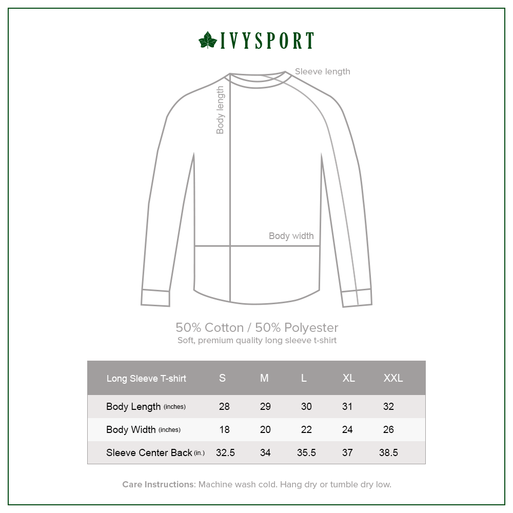 Columbia Classic Long Sleeve T-Shirt (Charcoal Grey) – Ivysport