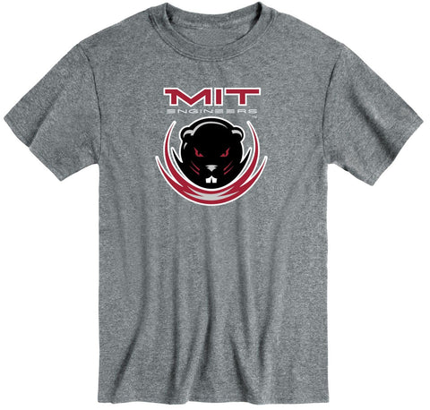 Massachusetts Institute of Technology MIT Spirit T-Shirt (Charcoal Grey)