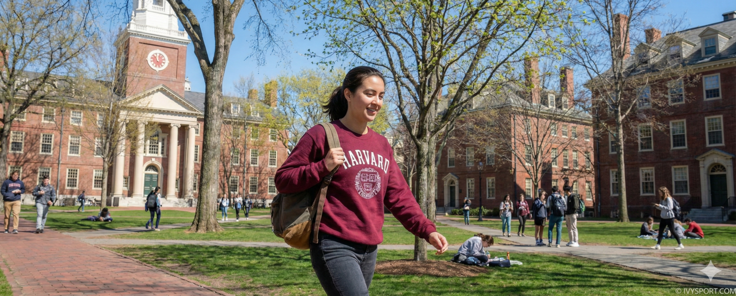Harvard Heritage Crest Crewneck Sweatshirt